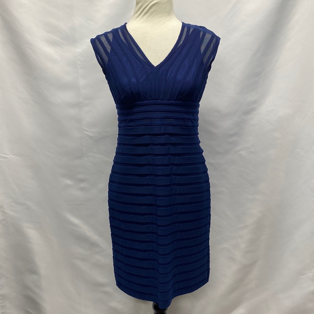 Women’s Adrianna Papell Navy Cocktail Dress 6 P